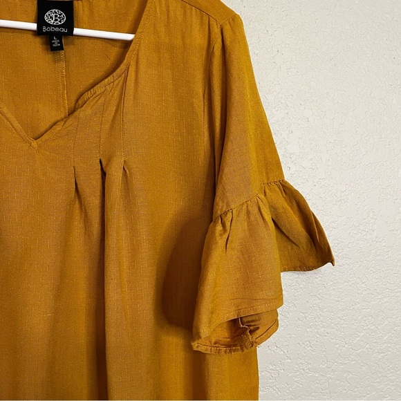 Bobeau Yellow Dress with Elegant Design - Picture 8 of 12